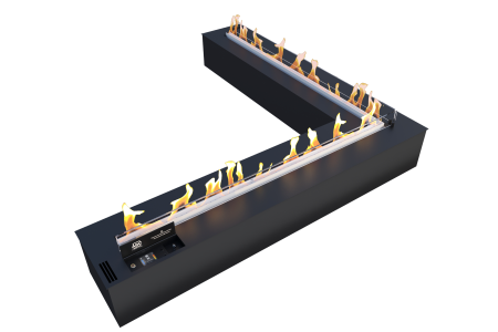 Автоматический биокамин ABC Smart Fire A3 1500 угловой