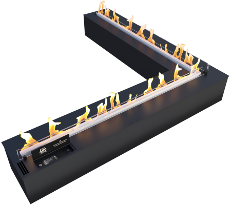 Автоматический биокамин ABC Smart Fire A5 PREMIUM 1500 угловой
